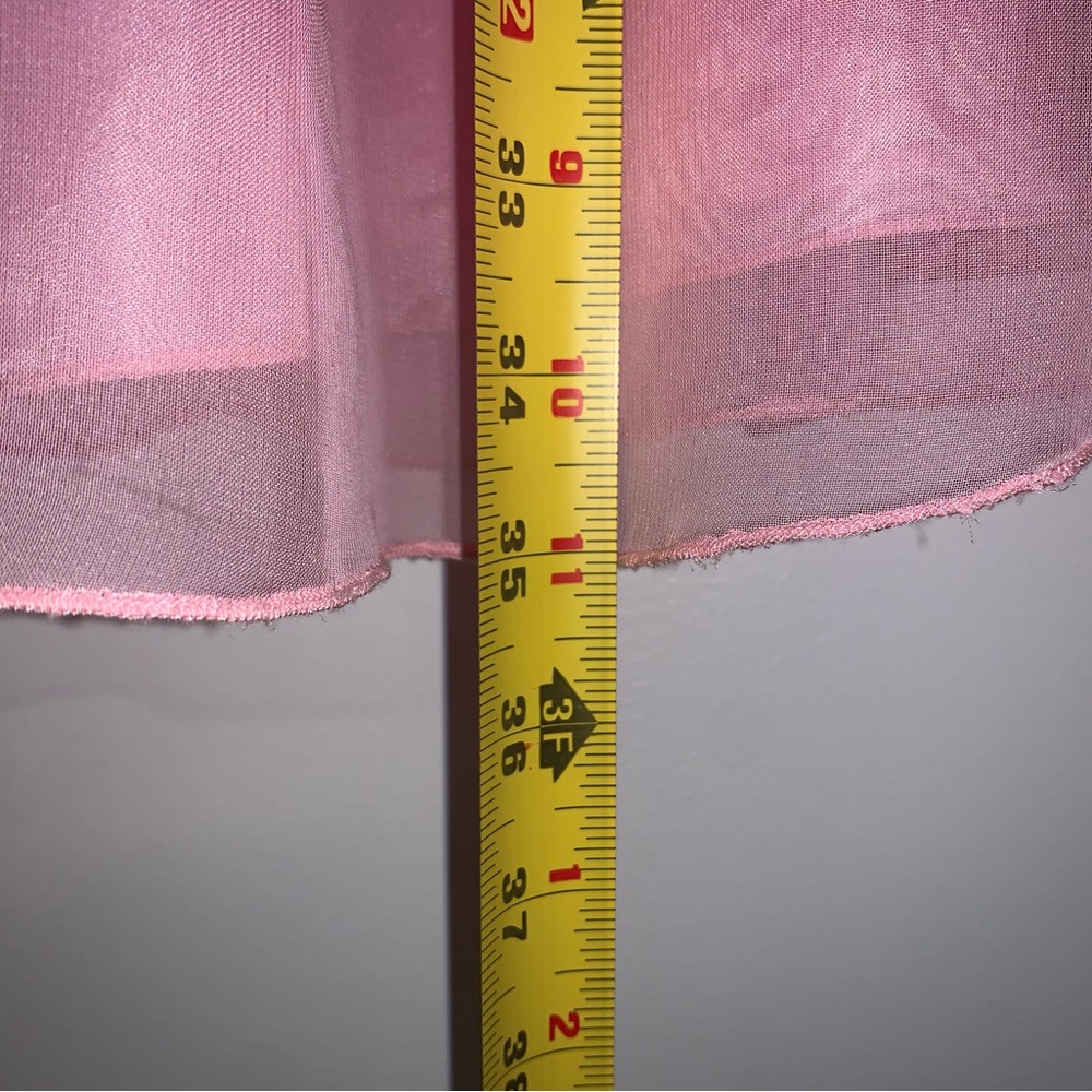 Long Flowy Pink Women's Skirt - Picture 3 of 3